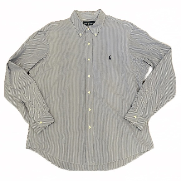 Ralph Lauren Other - ⭐️ Ralph Lauren Custom Fit Men’s Long Sleeve Button-Down Shirt | Size XL